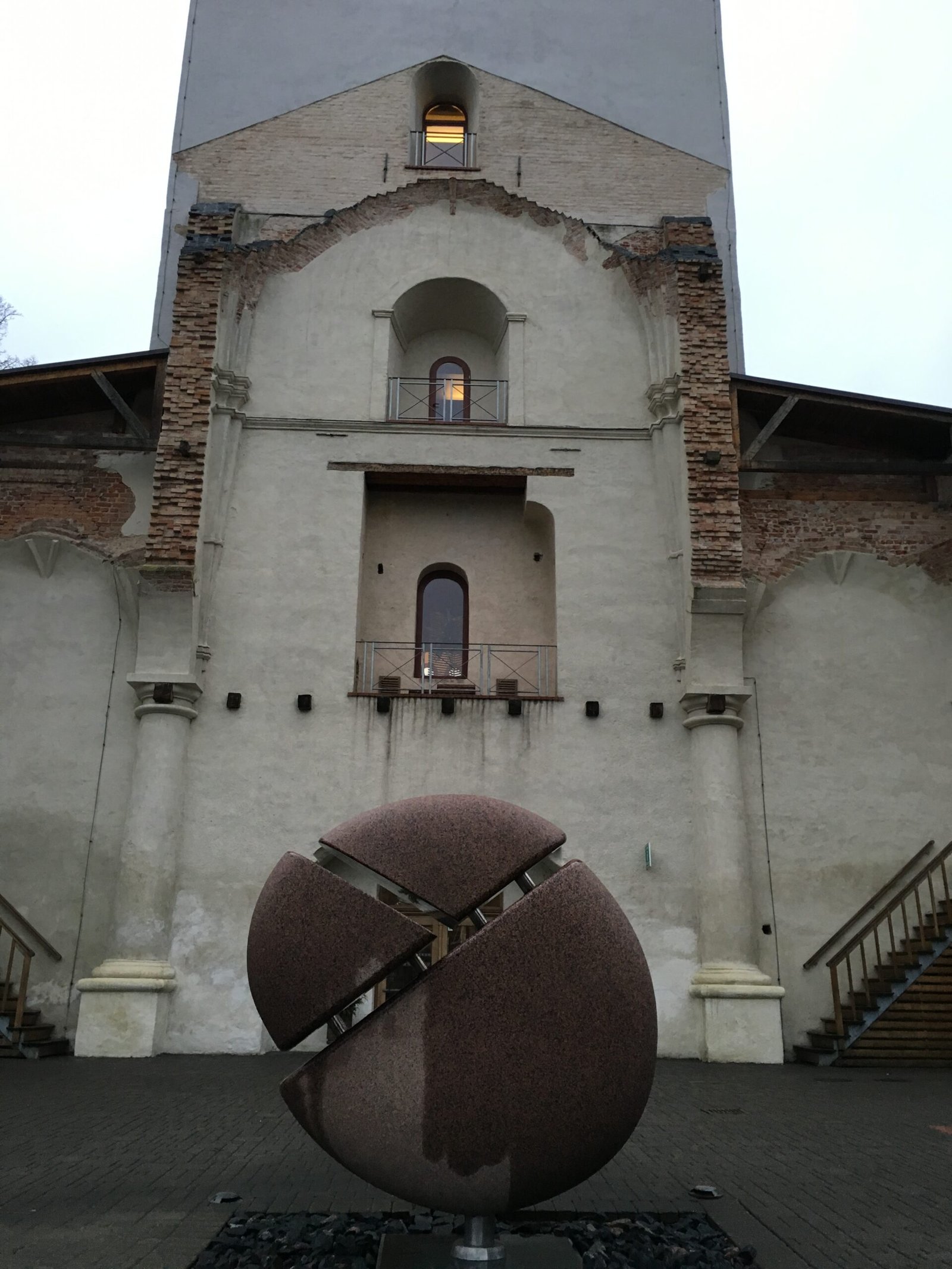 Švč Trejybės bažnyčios bokštas Jelgavoje