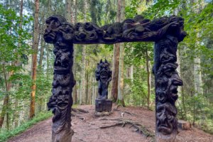 Pėsčiųjų maršrutas Miško katedros takais