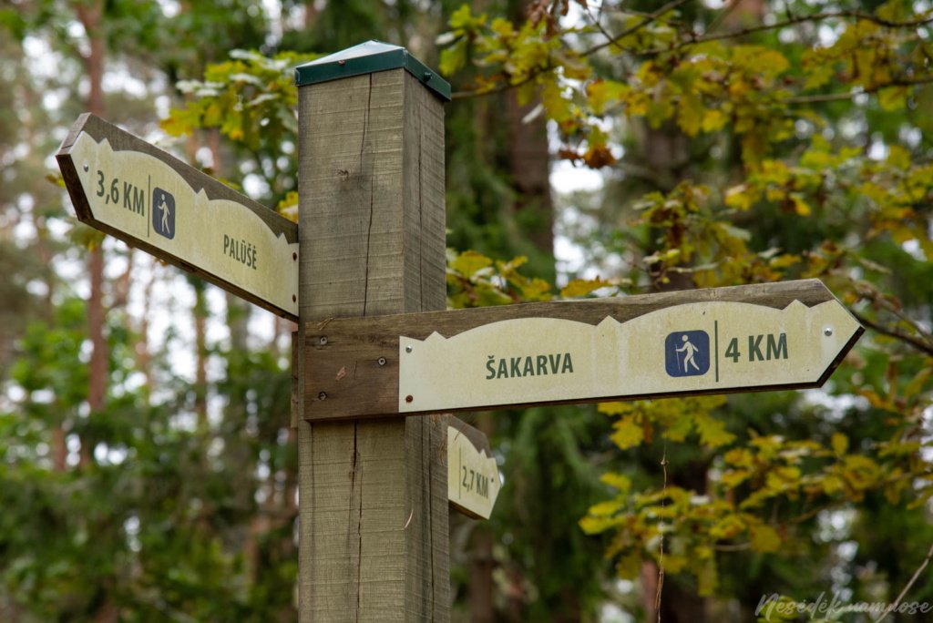 Pėsčiųjų maršrutas "Šakarvos žiedas"