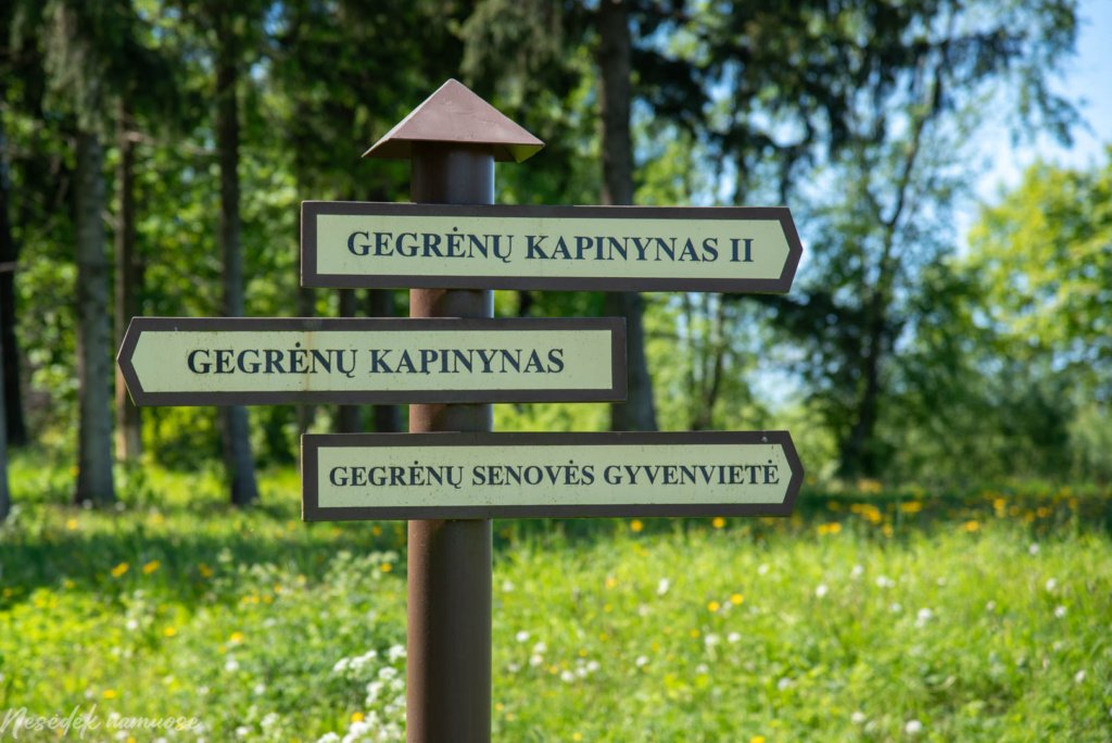 Gegrėnų piliakalnių pažintinis takas