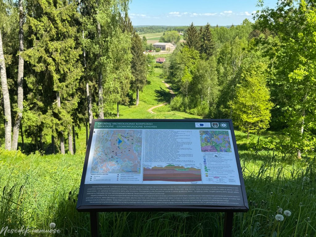 Gegrėnų piliakalnių pažintinis takas