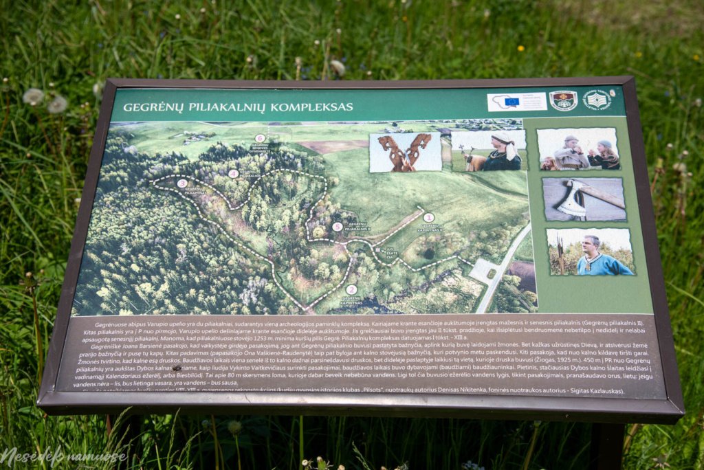 Gegrėnų piliakalnių pažintinis takas
